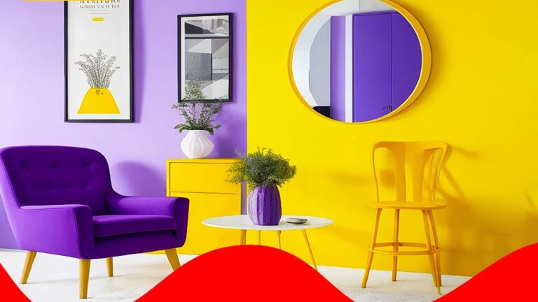 purple yellow house bg image